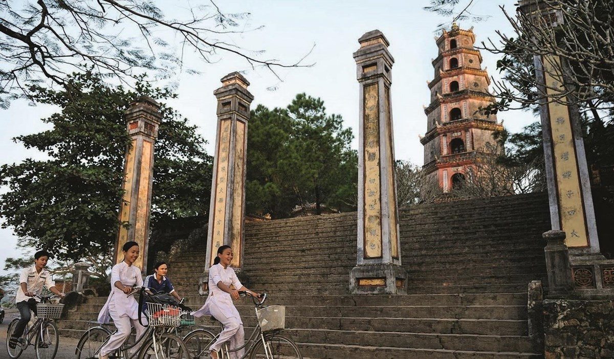 Chùa Thiên Mụ là một trong những thắng cảnh đẹp được nhắc đến nhiều nhất tại Huế