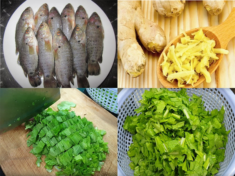 Canh cải cá rô đồng, thích hợp ăn trong mùa lạnh vì giúp làm ấm cơ thể
