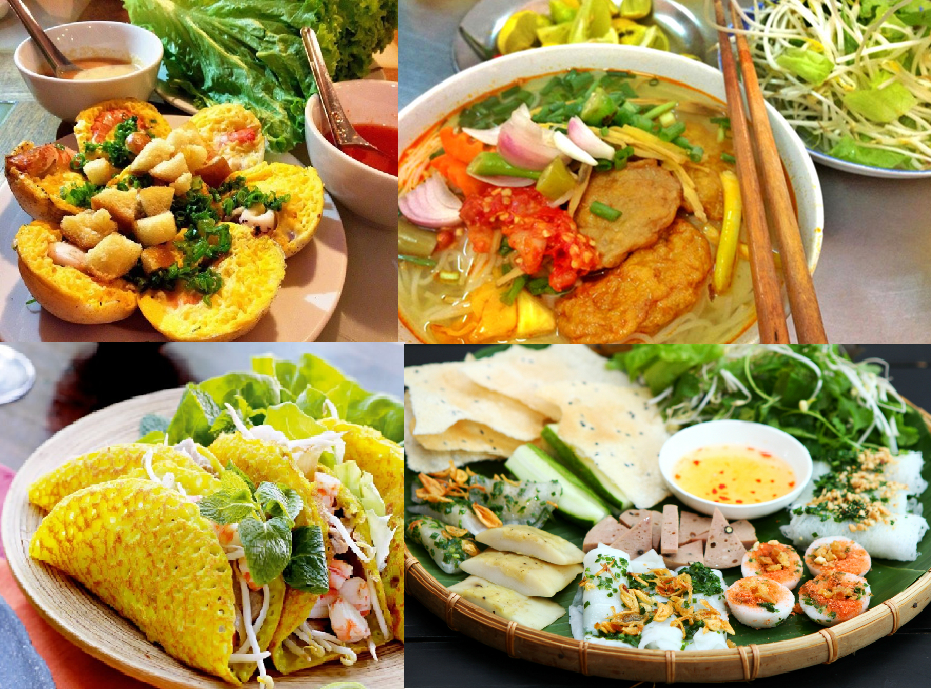 Món ăn ở xứ Trung chú trọng đi vào chiều sâu hương vị hơn, không quá cầu kỳ hay phô trương